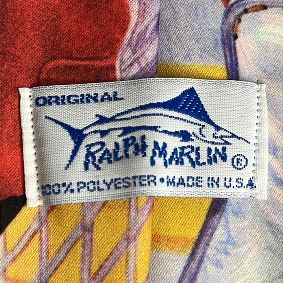 New Jersey Devils Original Ralph Marlin Tie Made in the USA 1992 - Picture 8 of 13